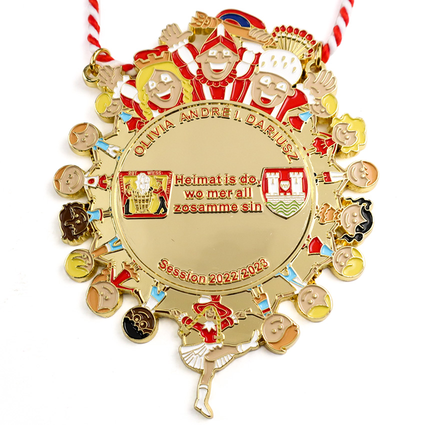 custom medal manufacturer design carnival medal medallions