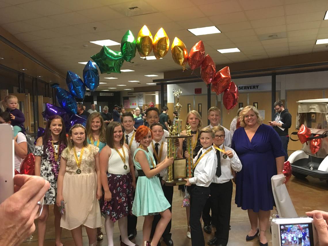 Vaughn fifth graders dance their way to first place medals