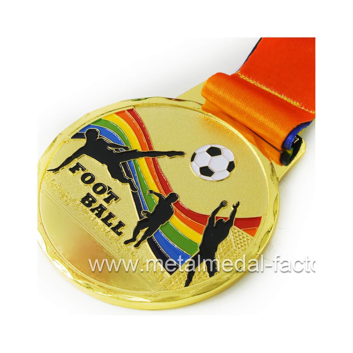 Custom Sport football gold medal?