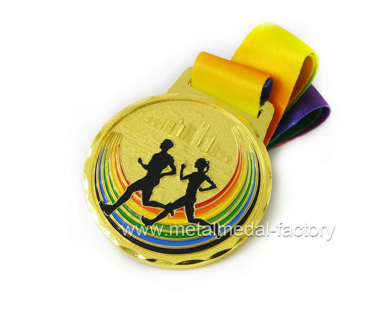 custom running gold medal .