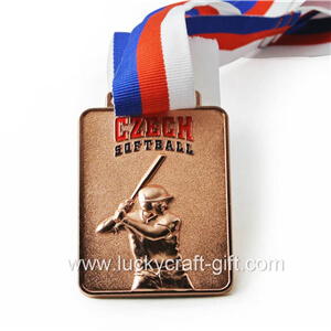 Wholesale cheap award metal sports tournament baseball medals