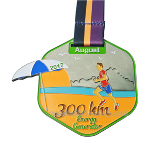 Custom Wholesale Medals For 300m Running Event