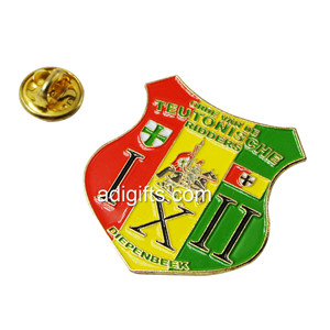 Custom cool metal soft enamel lapel pins & badge no minimum order