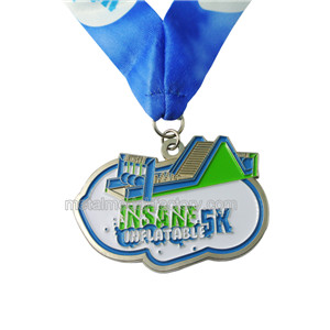 Insane 5K Custom Metal Running Sports Medal