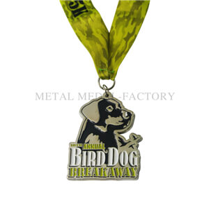 Colorful Dog Shape Make Your Own Medals Online