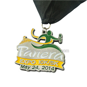 Custom Panera Expo Racing Medals For 5K & 10K