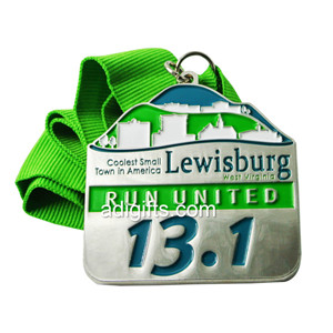 Running united fashionable award medal