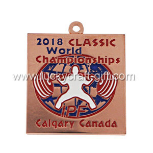 Custom Metal Copper Plating Sports Medals Canada