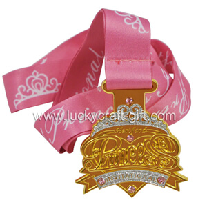 Custom metal gold 3d award medal no minimum